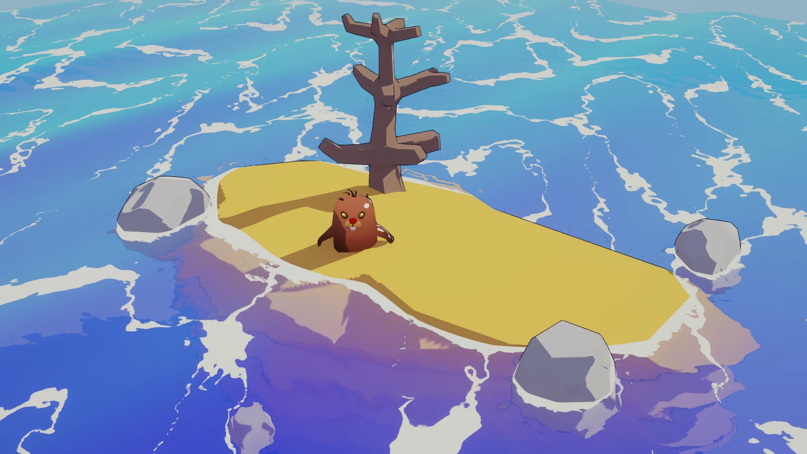 Stylized water cho Unity URP: nước có độ sâu, bọt và sóng