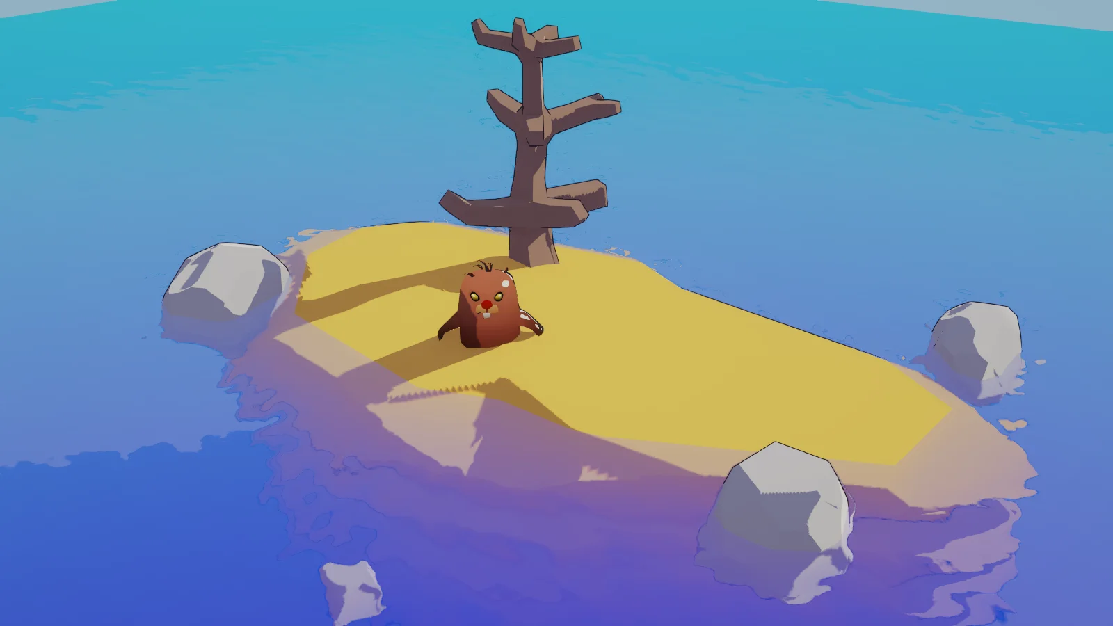 Bước 6: khúc xạ còn nguyên, hết lem