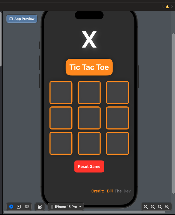 Pet Project: TicTacToe - Xây Dựng Trò Chơi Đơn Giản Với SwiftUI
