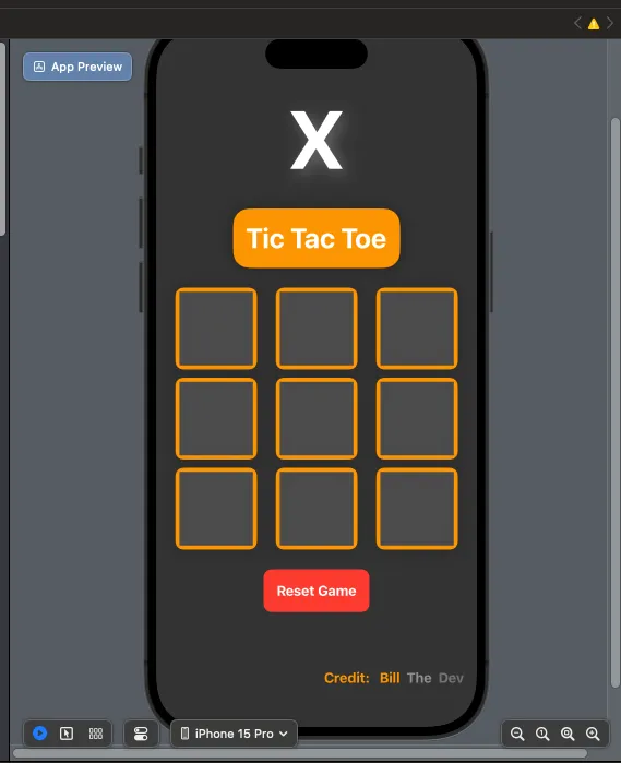 Pet Project: TicTacToe - Xây Dựng Trò Chơi Đơn Giản Với SwiftUI