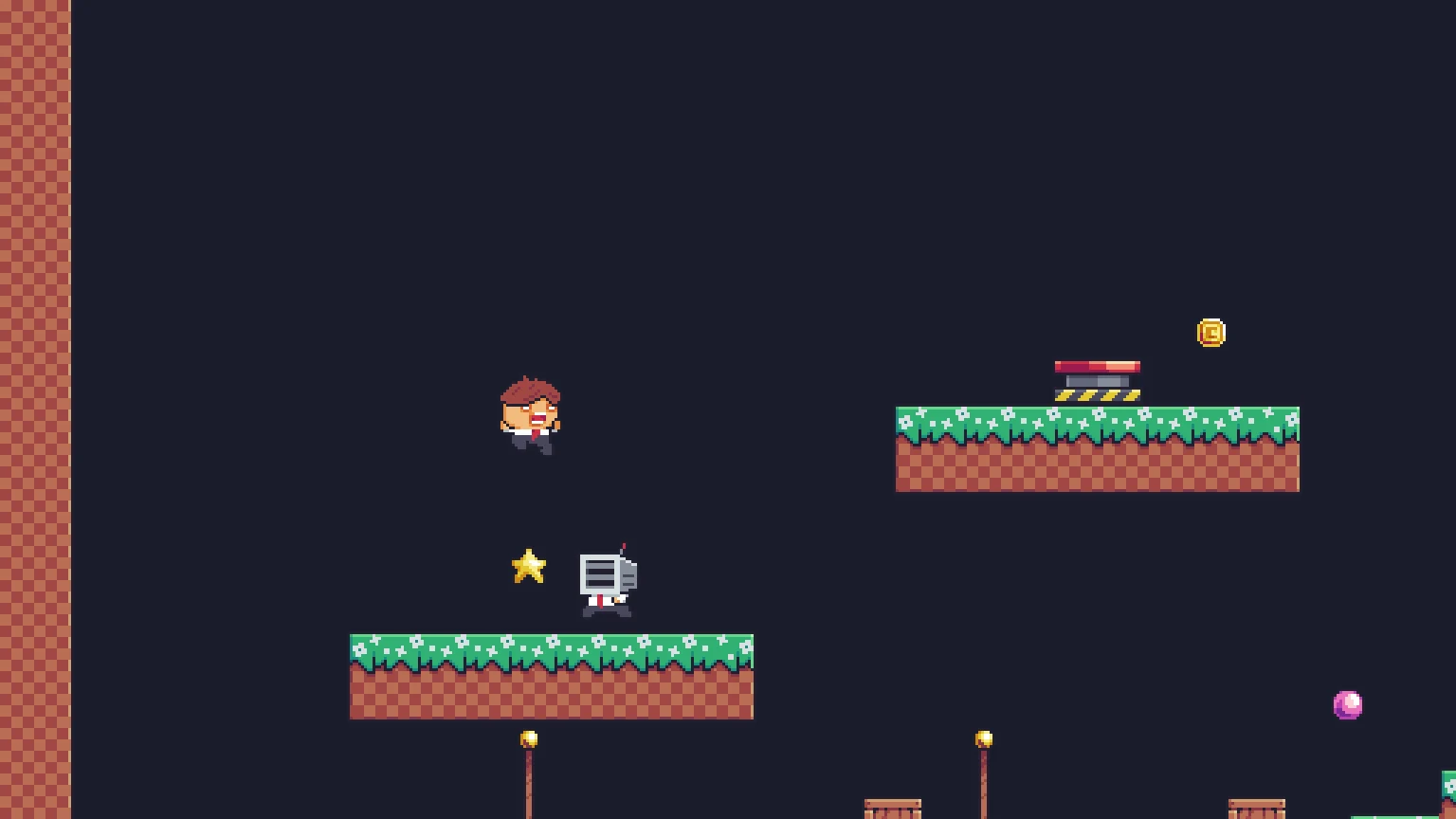 Platformer #10: Địch đi tuần mà không rơi khỏi bệ