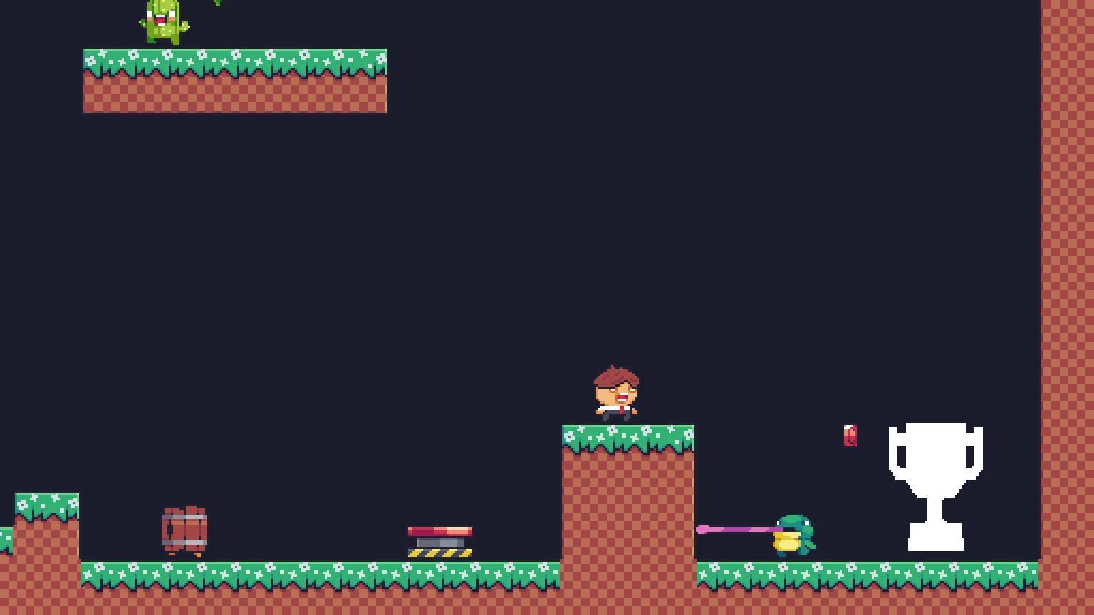 Platformer #12: Boss thắng bằng chân, không bằng vũ khí
