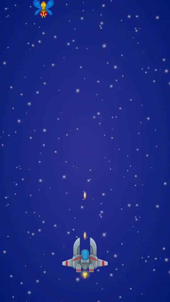 Bắn hạ địch trong Game view